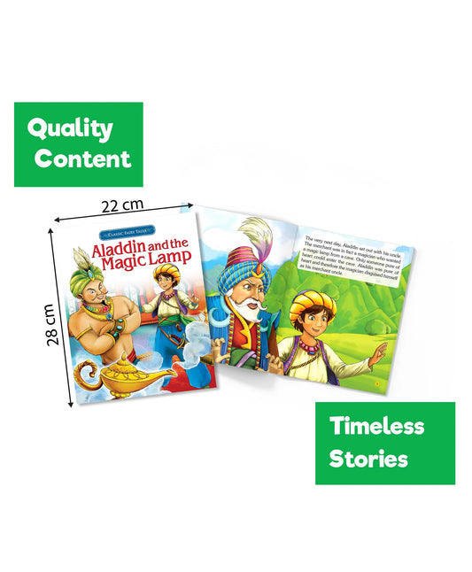 Pinwheel Classic Fairy Tales Story Books – Set of 4 | English | Illustrated Children's Books