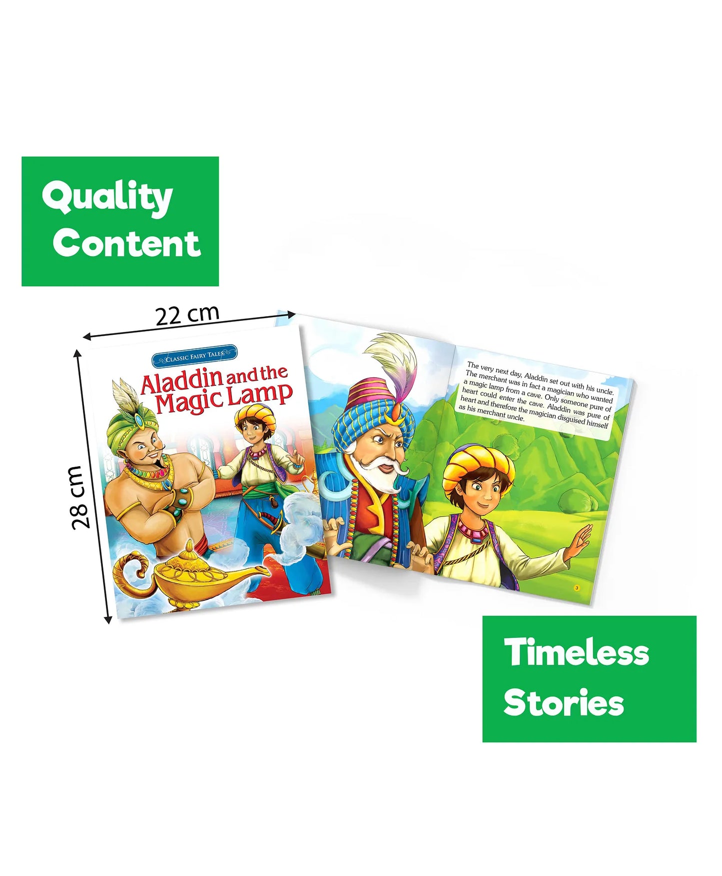 Pinwheel Classic Fairy Tales Story Books – Set of 4 | English | Illustrated Children's Books