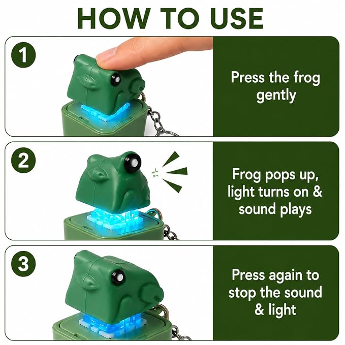 Frog Croaking Fidget Toy