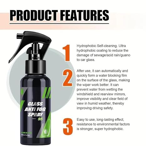 Glass Anti Fog Spray