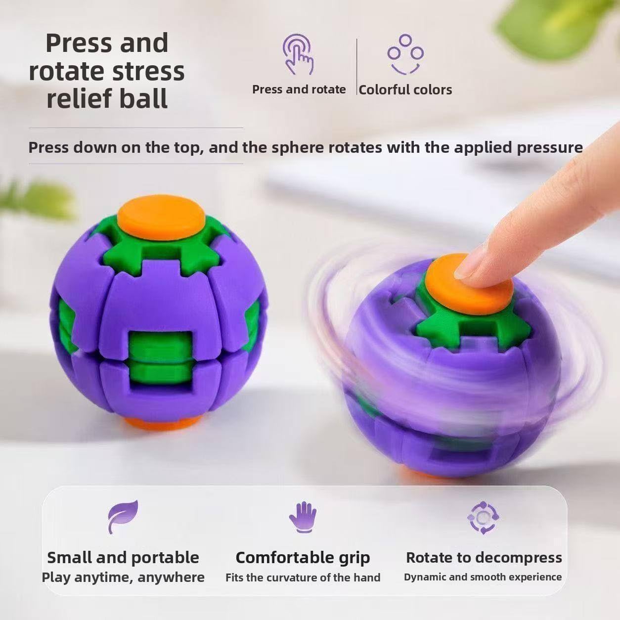 Press to Spin Fidget Spinner