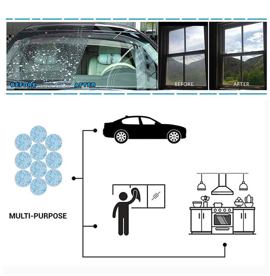 Car Glass Cleaner Tablet (1 PCS)