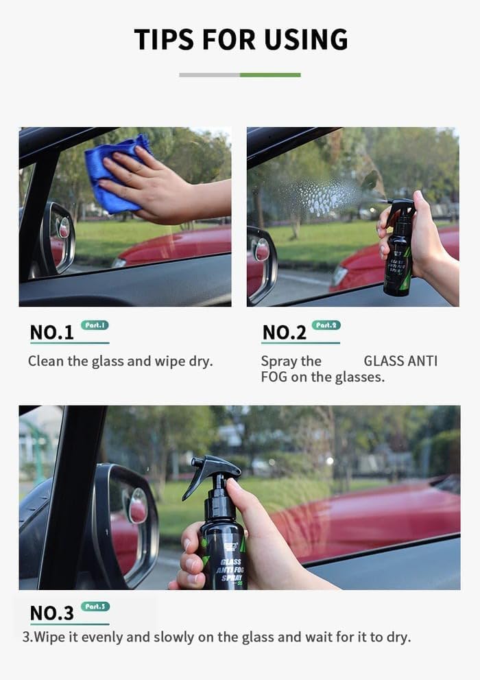 Glass Anti Fog Spray
