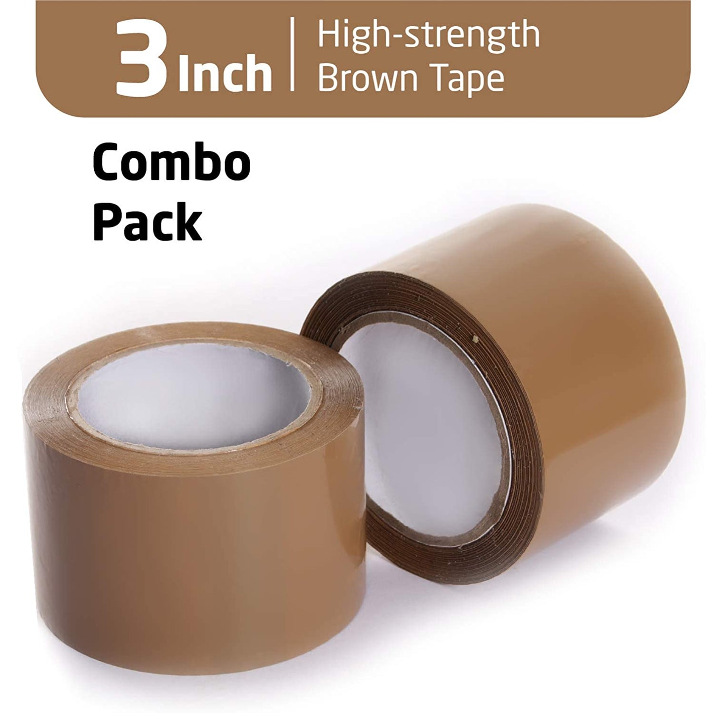 3" inch tape 100 Meter A Khakhi