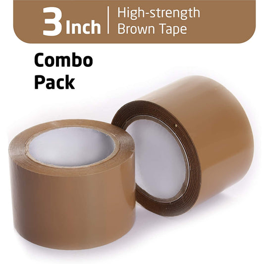 3" inch tape 100 Meter A Khakhi