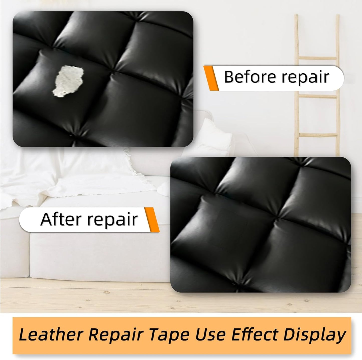 Leather Repair Patch BLACK (60*30 CM)