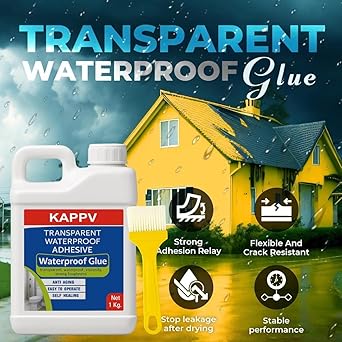 1Kg Transparent Waterproof Glue