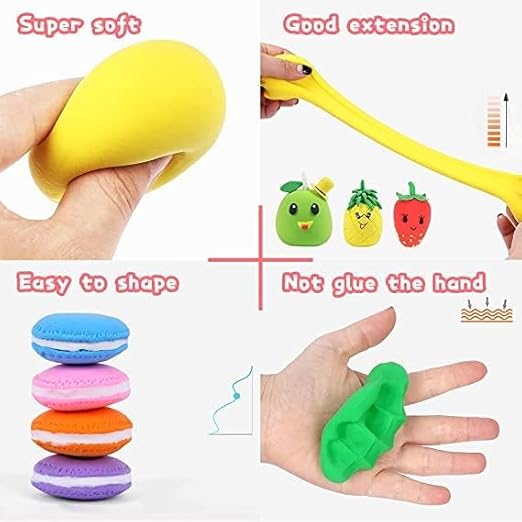 12 PCS CLAY SET