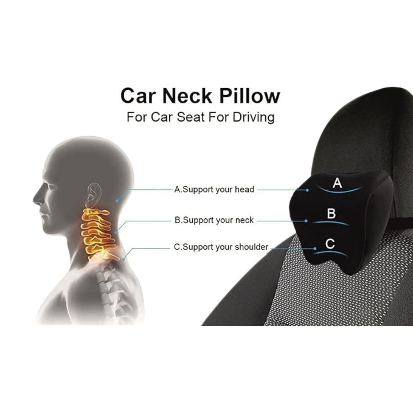 New Car Head Rest Pillow