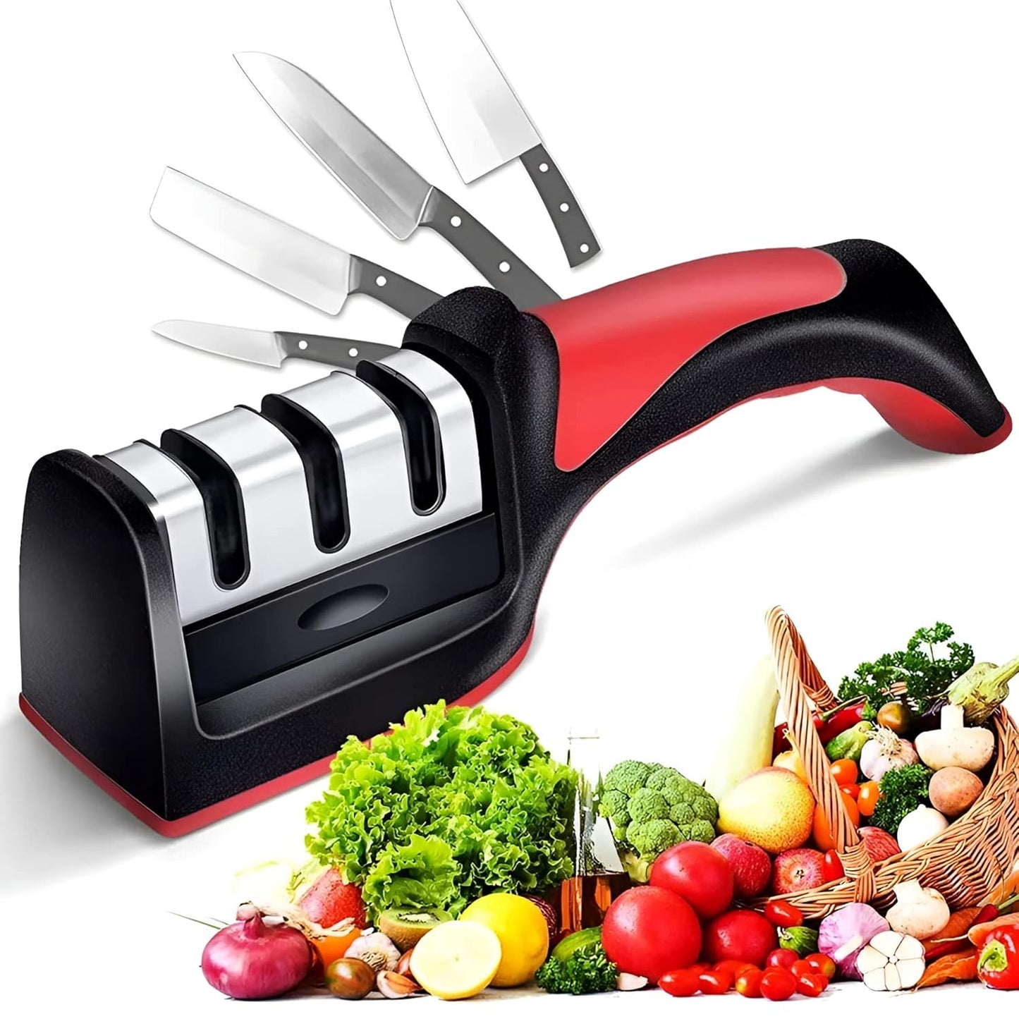 3 Stage Knife Sharpner [LOW QUALITY]