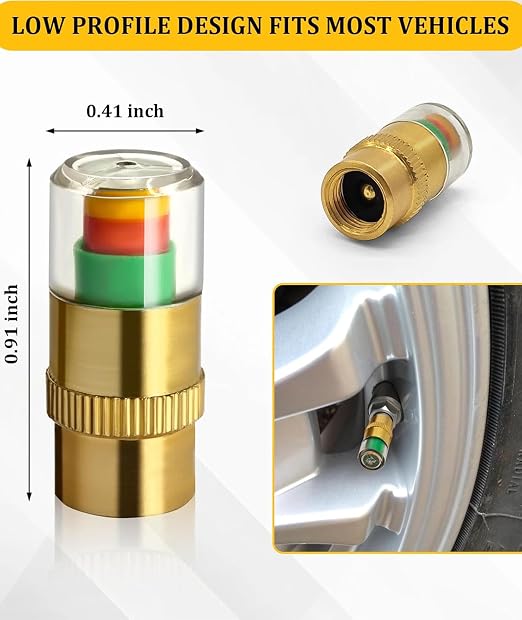 Air Pressure Alert Valve Cap