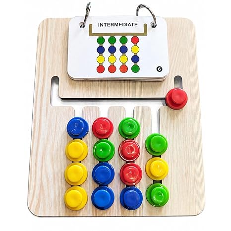 Wooden Slide Puzzle Game