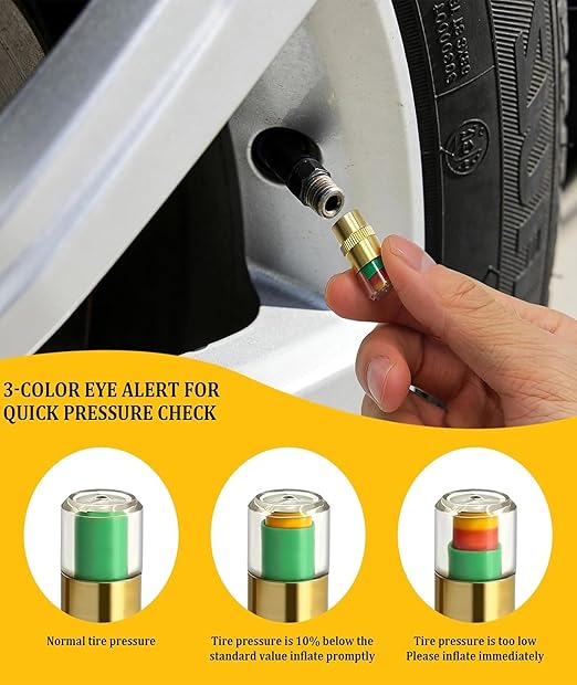 Air Pressure Alert Valve Cap