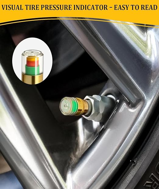 Air Pressure Alert Valve Cap