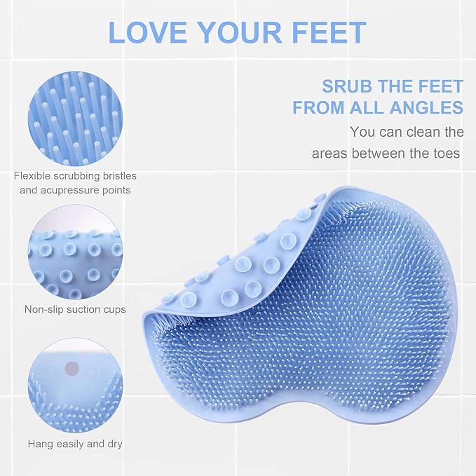 Foot Shower Scrubber