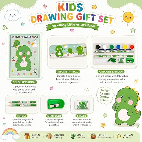 Drawing and Painting Stationery Set