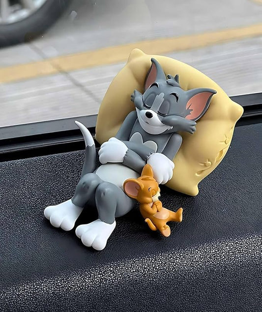 Tom and Jerry Car Showpiece