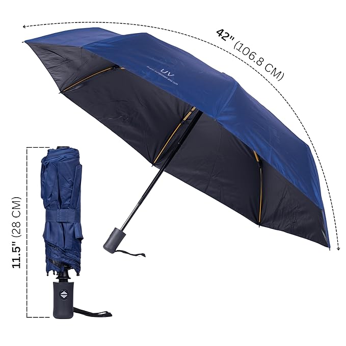 AUTOMATIC OPEN CLOSE UMBRELLA (BLUE )
