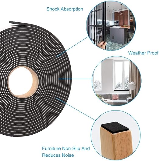 Foam Seal Tape / Furniture Pads (400cm*2cm)