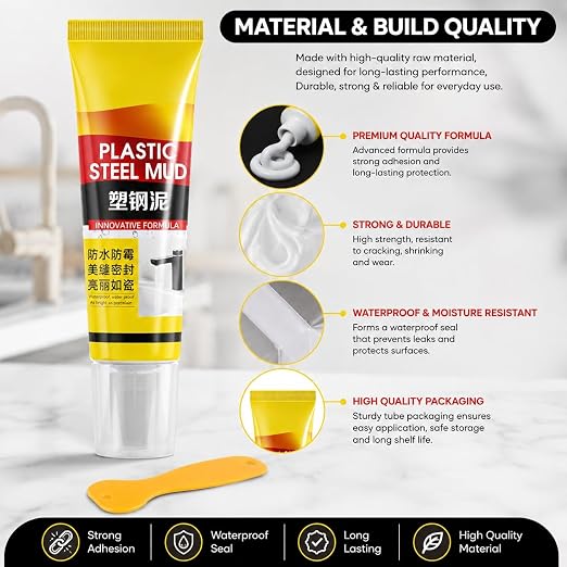 Plastic Steel Mud Gap Filling Repair Paste
