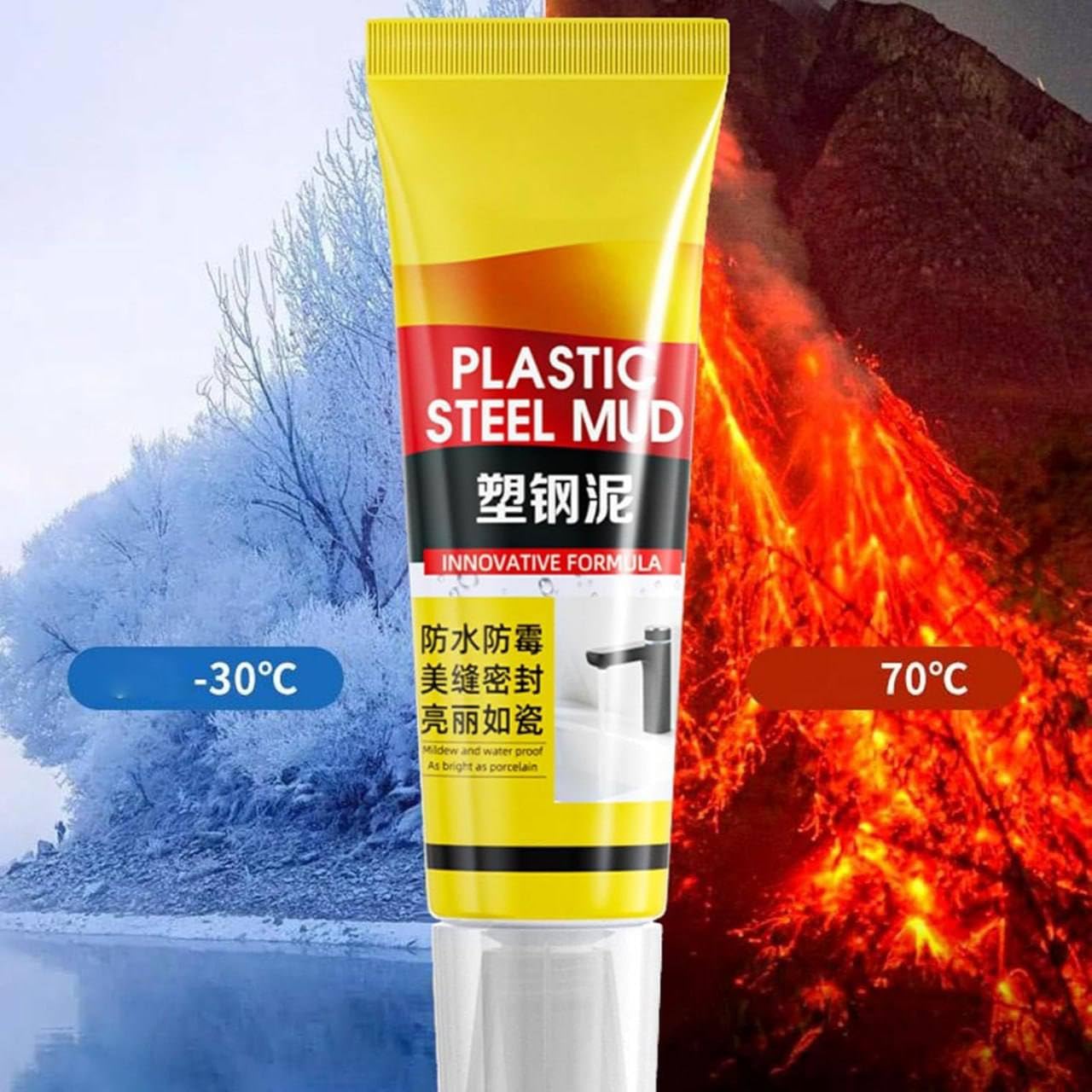 Plastic Steel Mud Gap Filling Repair Paste