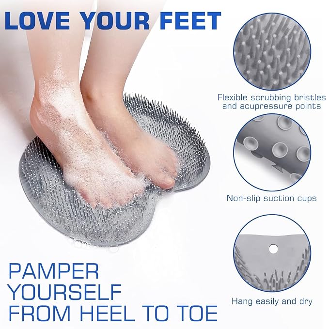 Foot Shower Scrubber