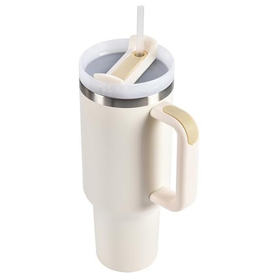 HEAVY Vacuum Insulated Tumbler CREAM