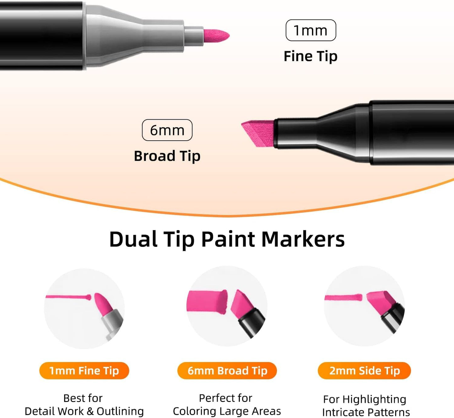 24 PCS COLOR MARKERS PEN