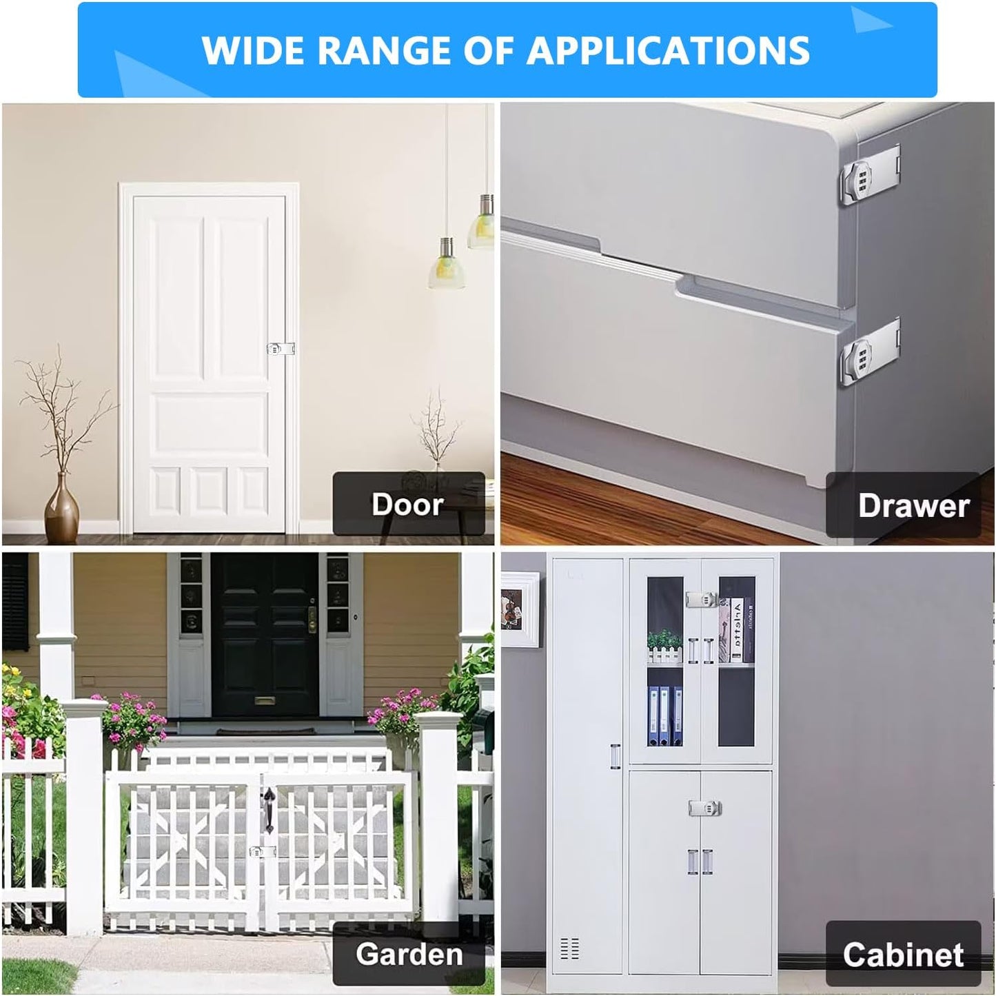 3 Digit Cabinet Lock NUMBER