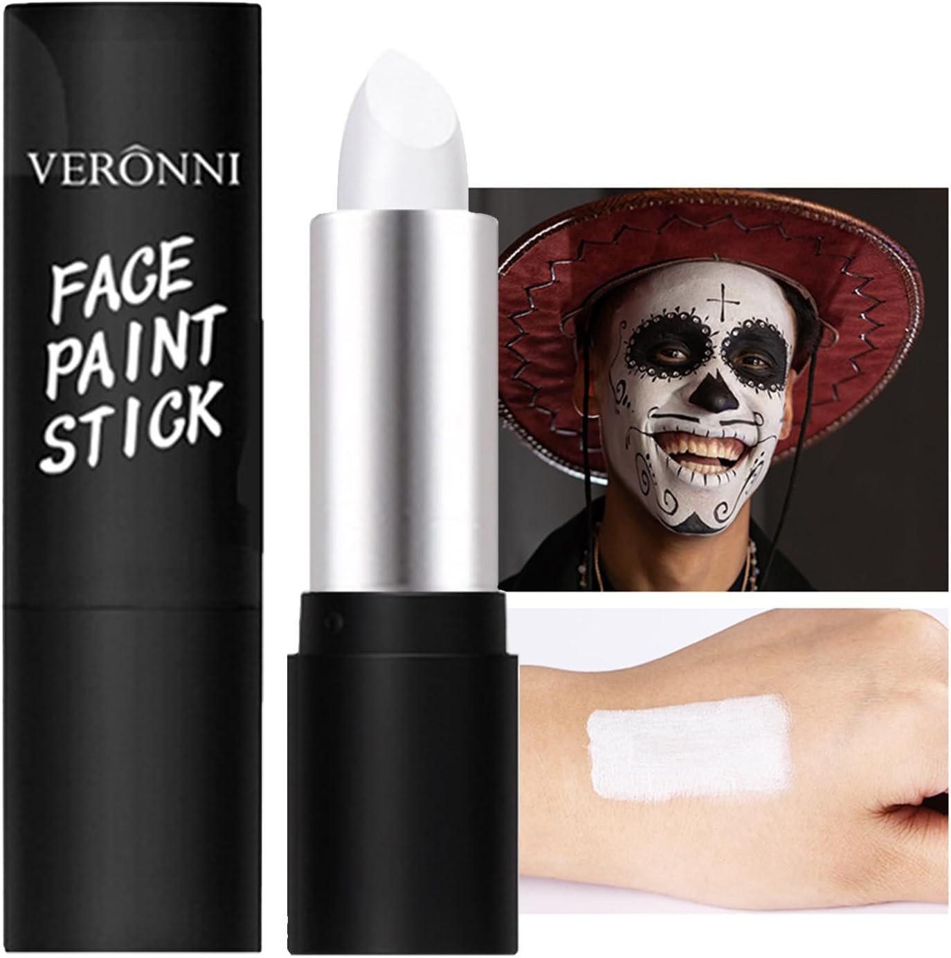 Face Paint Stick - White #02