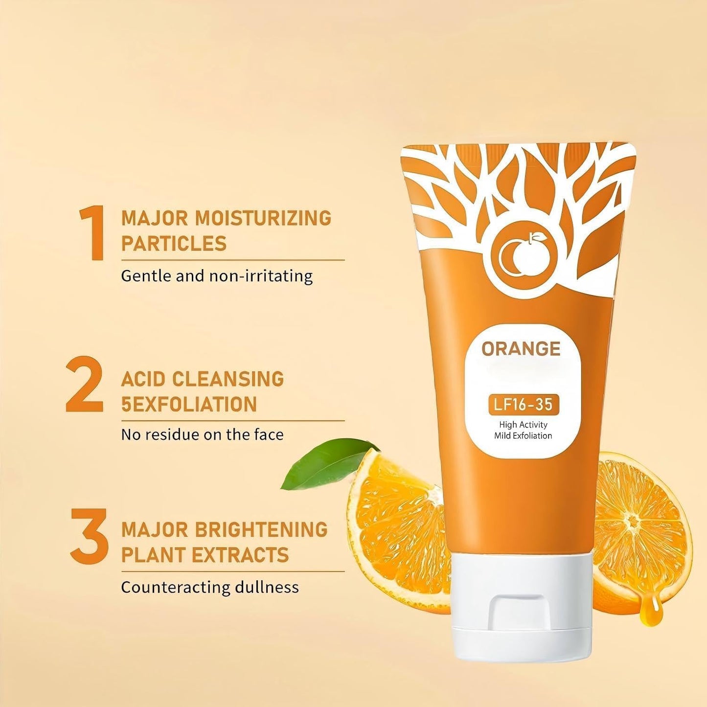 ORANGE FACE SCRUB GEL