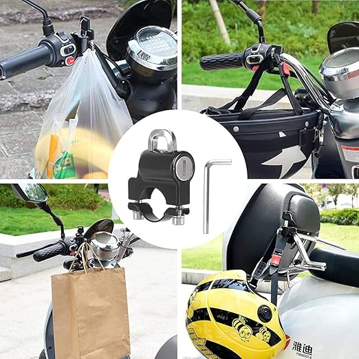 Motorcycle Helmet Lock