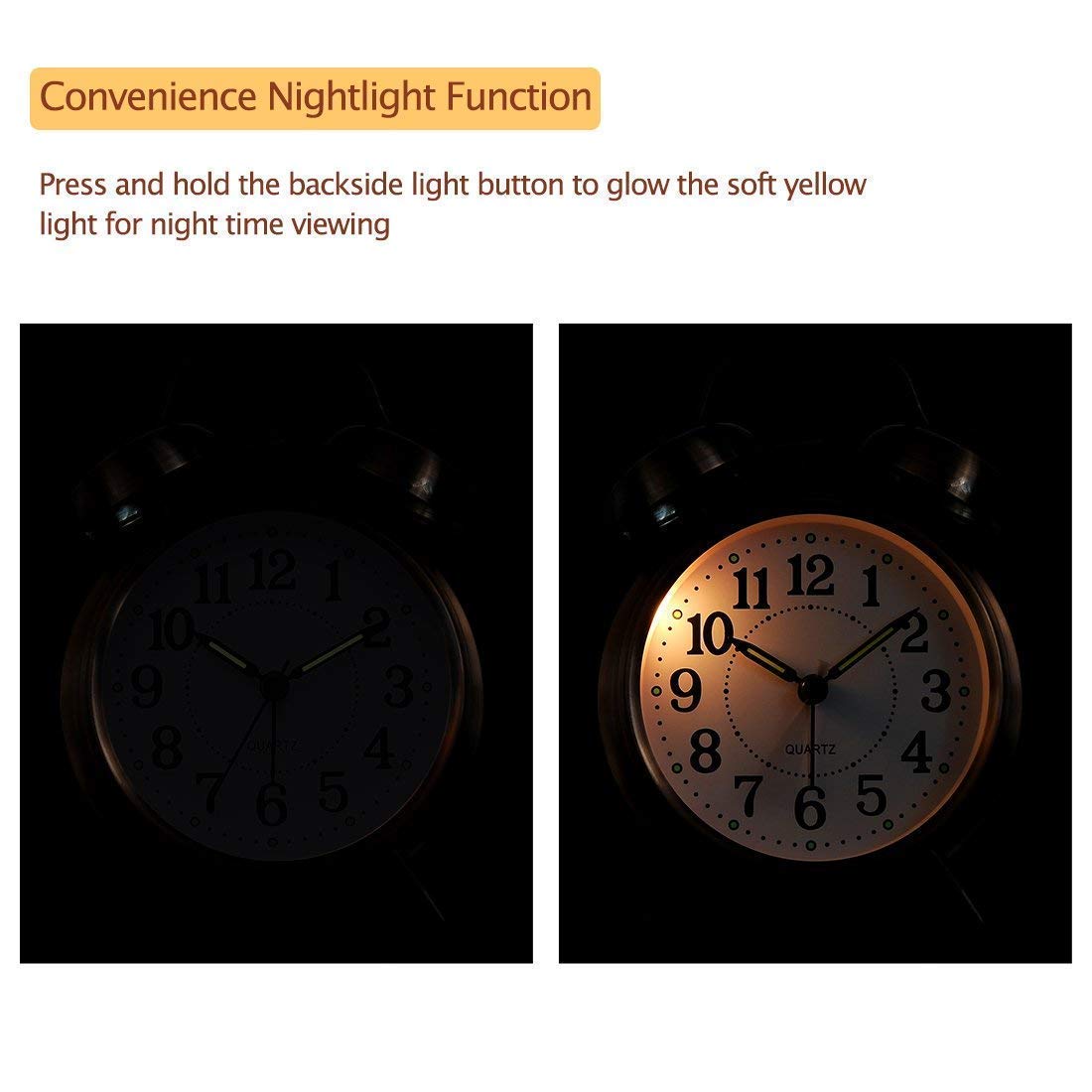 Copper Alarm Clock