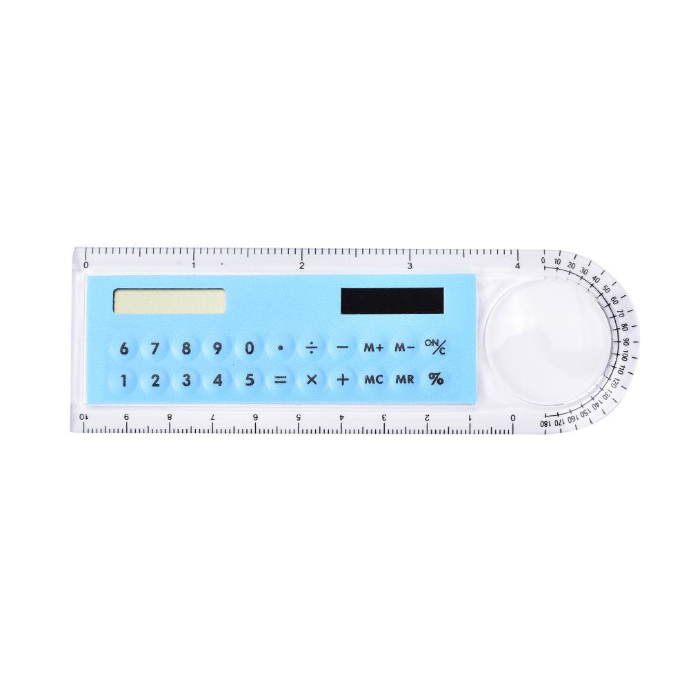 10 Cm Scale with Digital Calculator