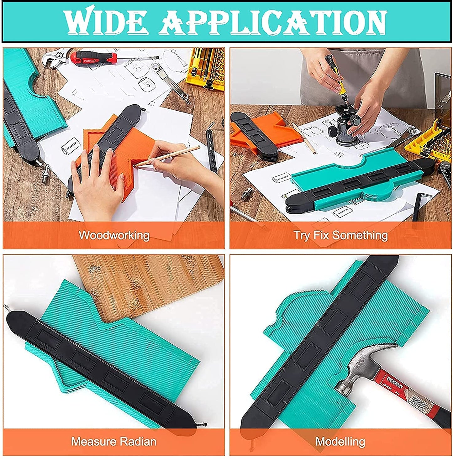 NEW MEASURING RULER (10 INCH)