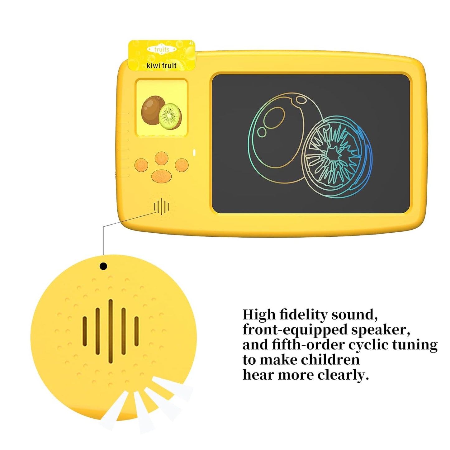 2 in 1 Talking Flash Card with Writing Tablet