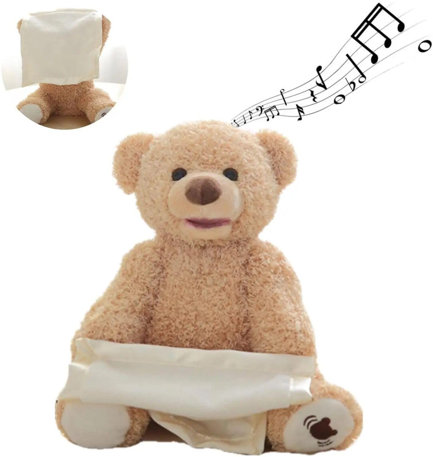 PEEK A BOO TOY TEDDY