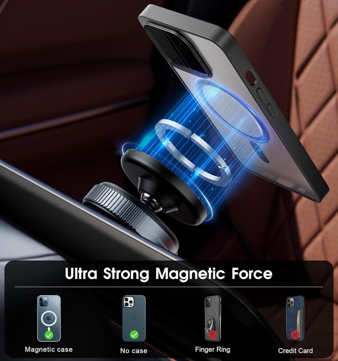 VACUUM CUP PHONE HOLDER