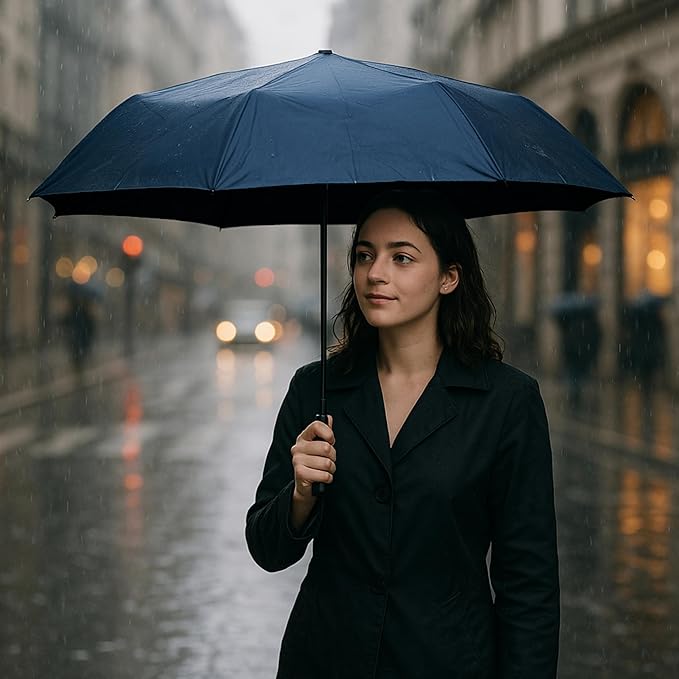 AUTOMATIC OPEN CLOSE UMBRELLA (BLUE )