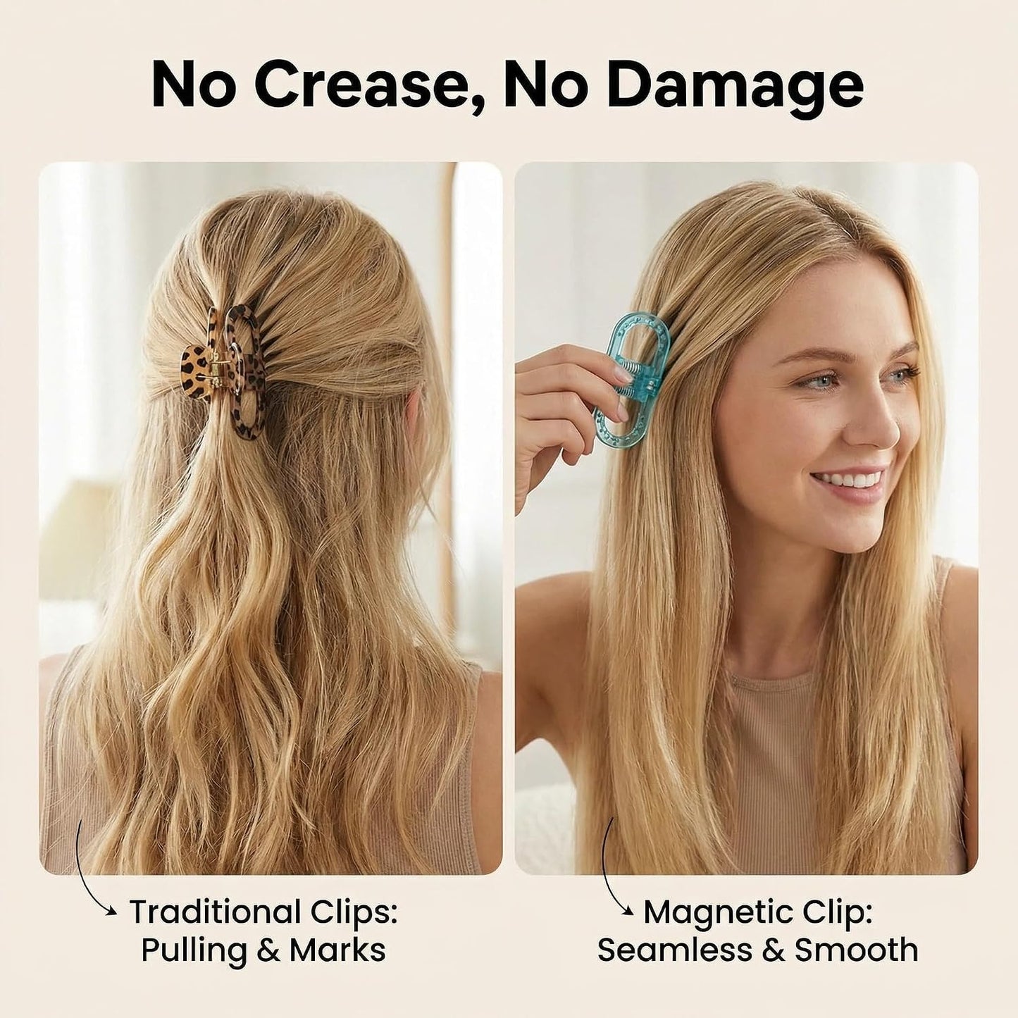 Magnetic Hair Clip