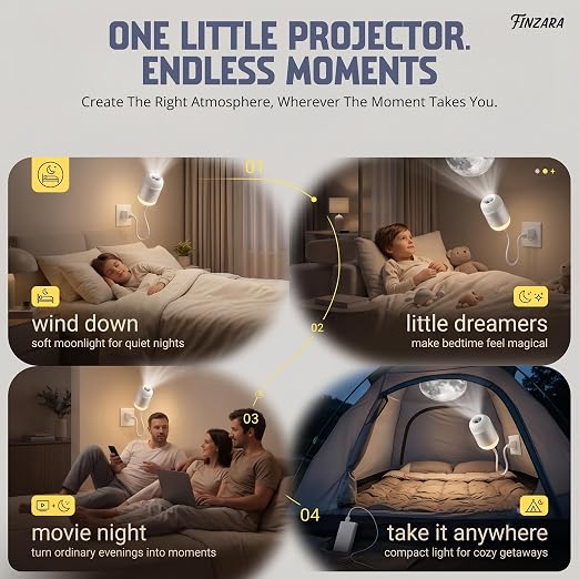 USB Projector Night Light