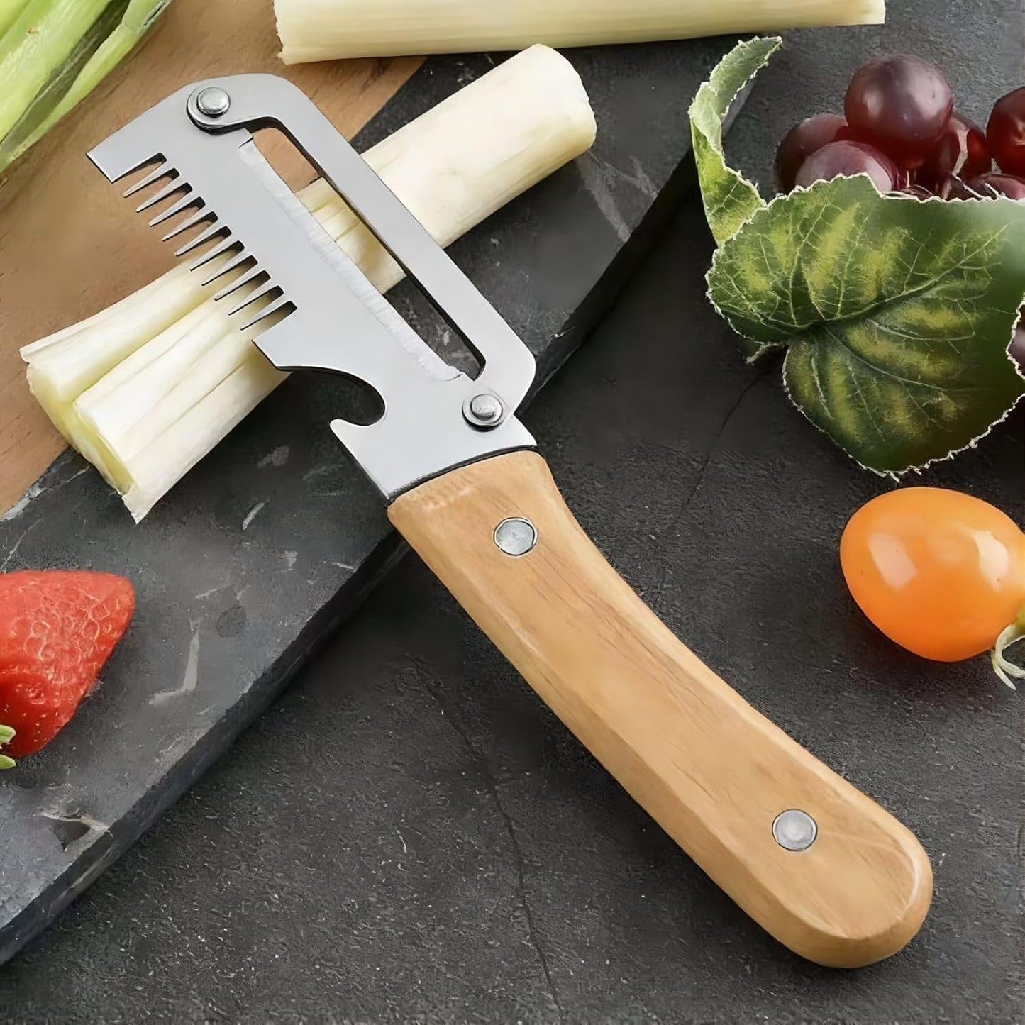 3 IN 1 SS BLADE PEELER