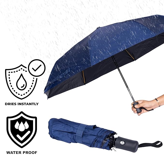 AUTOMATIC OPEN CLOSE UMBRELLA (BLUE )