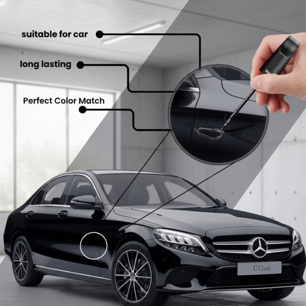 Car Scratch Remover Touch Up Paint Pen ( BLACK)