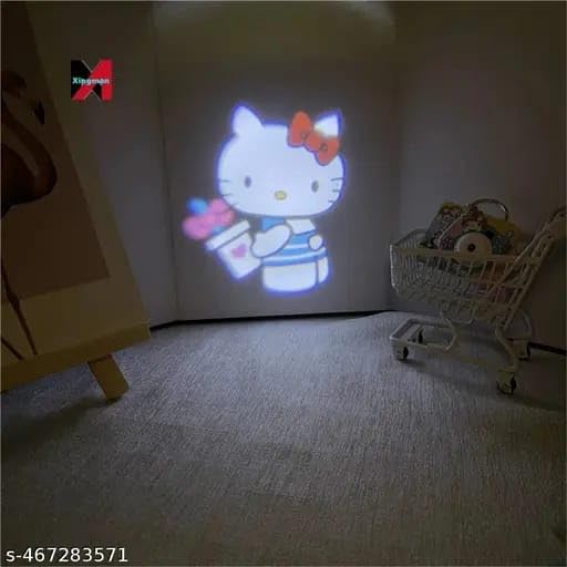 Cartoon Projection Camera Keychain