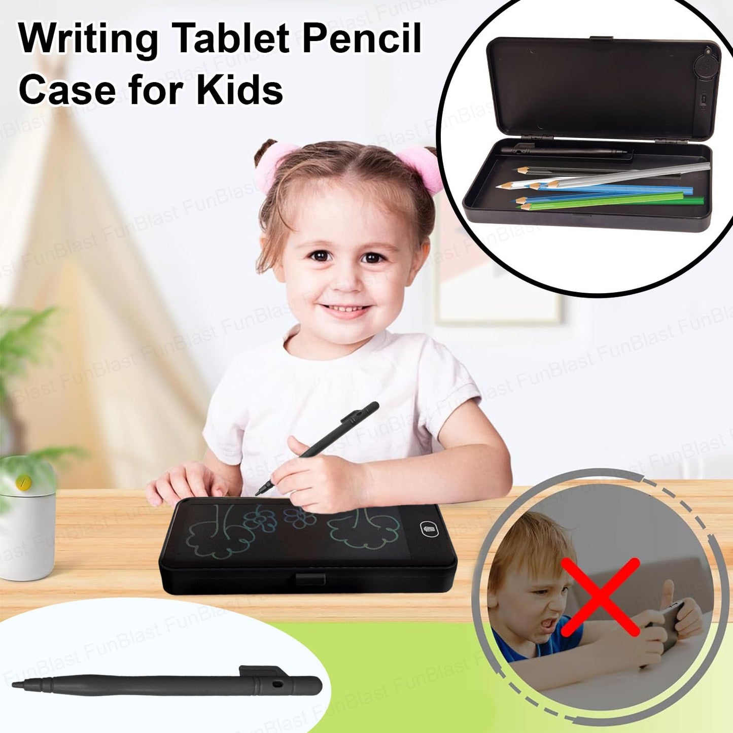 Writing Tablet Pencil Case COMPASS