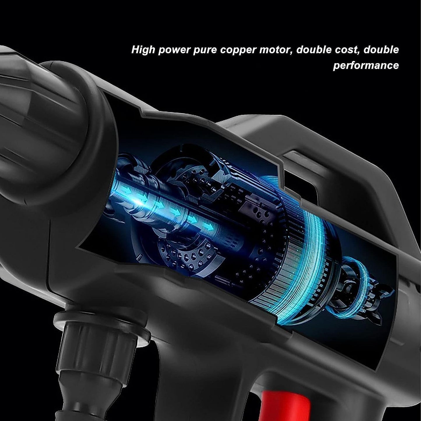 High Pressure Washer Gun (Double  Battery)
