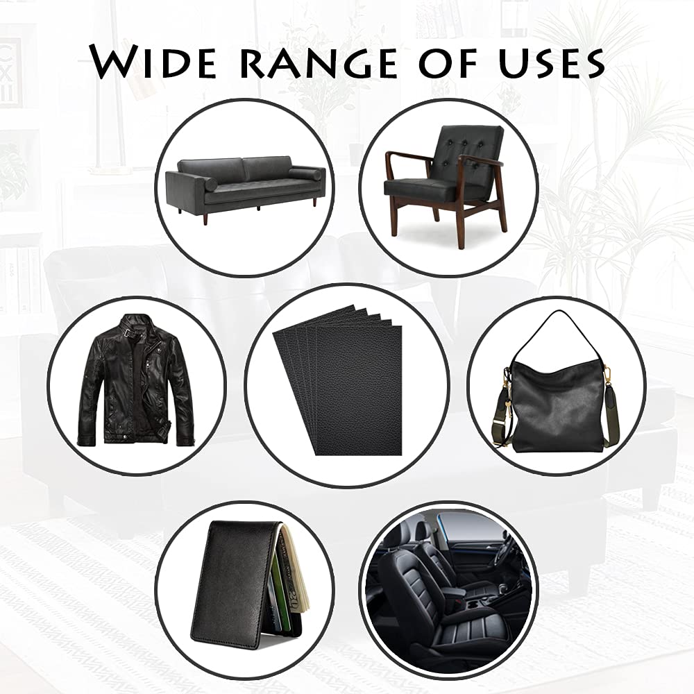 Leather Repair Patch BLACK (60*30 CM)