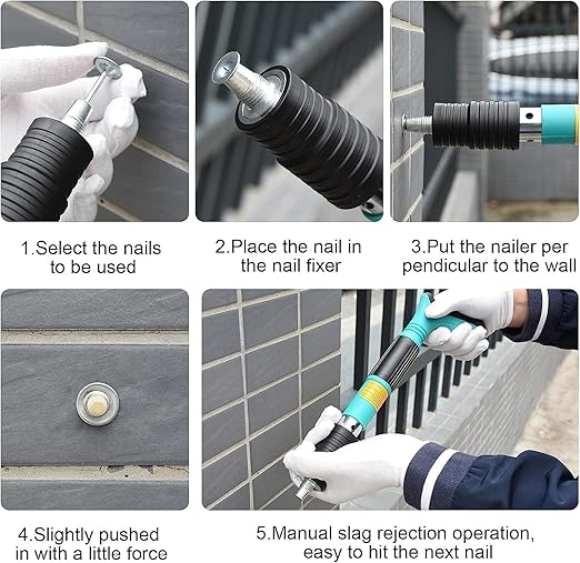 manual steel nail gun (20 NAIL) (NO BOX)