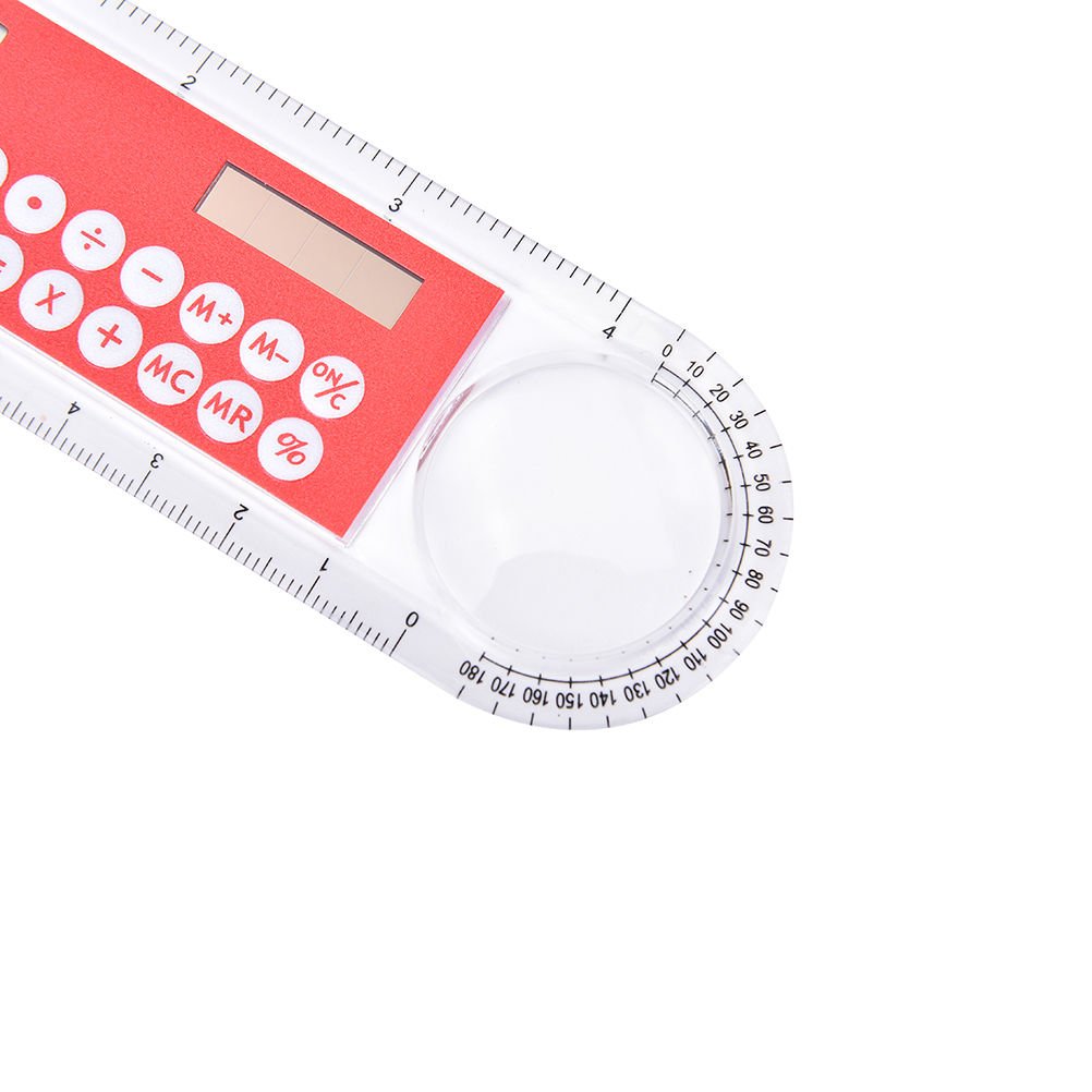10 Cm Scale with Digital Calculator
